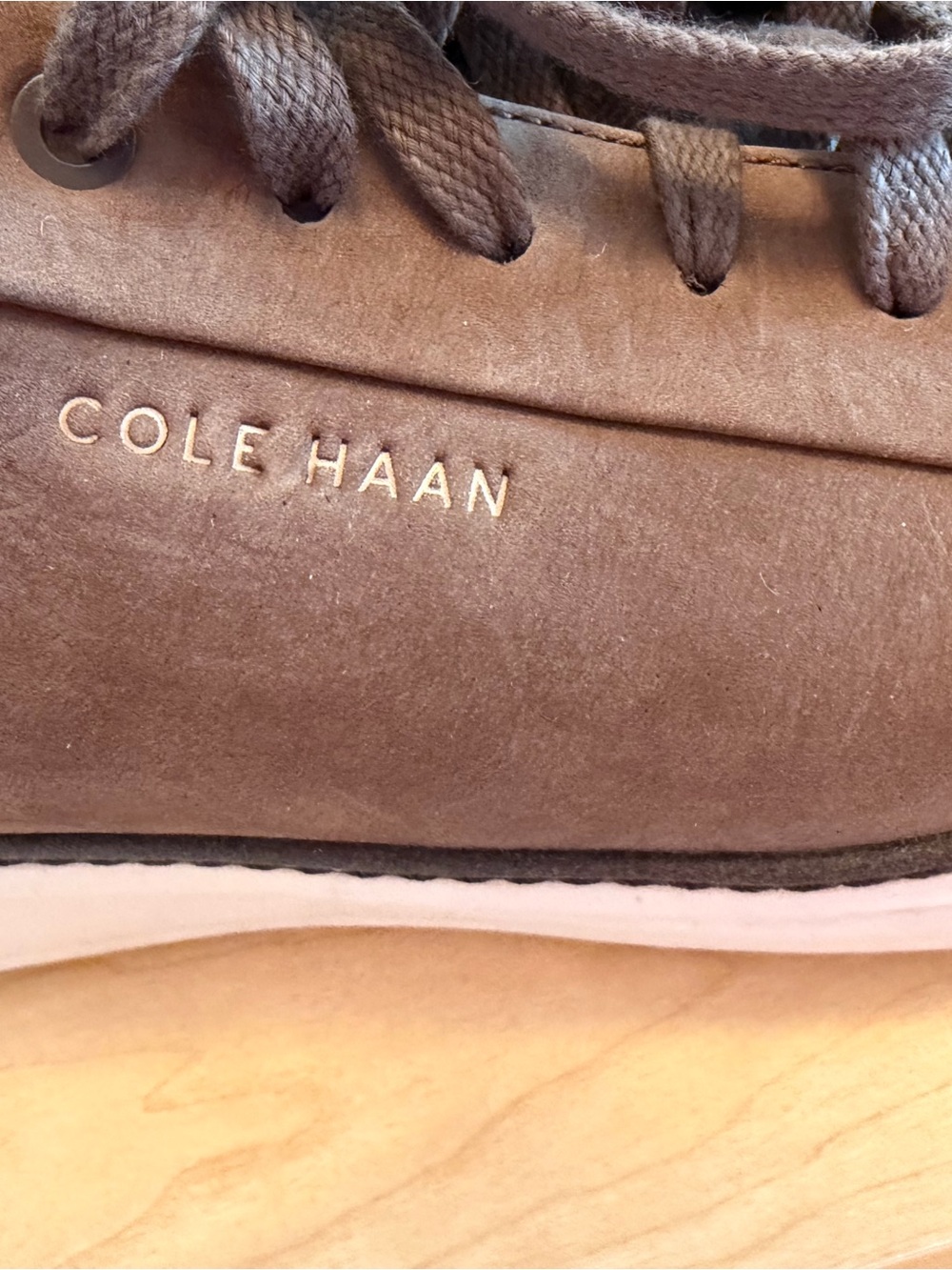 Cole Haan Brown Suede Sneakers
